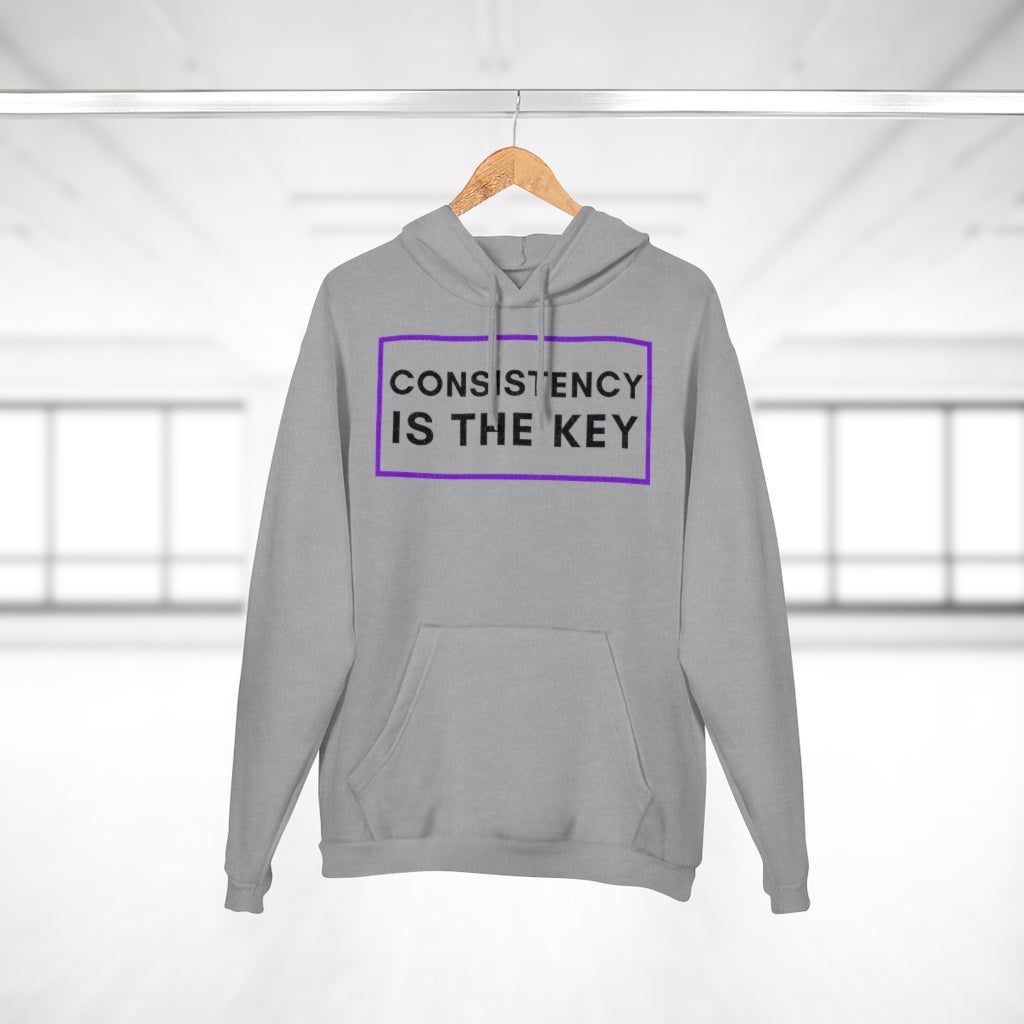 Unisex Pullover Consistency is the Key Hoodie