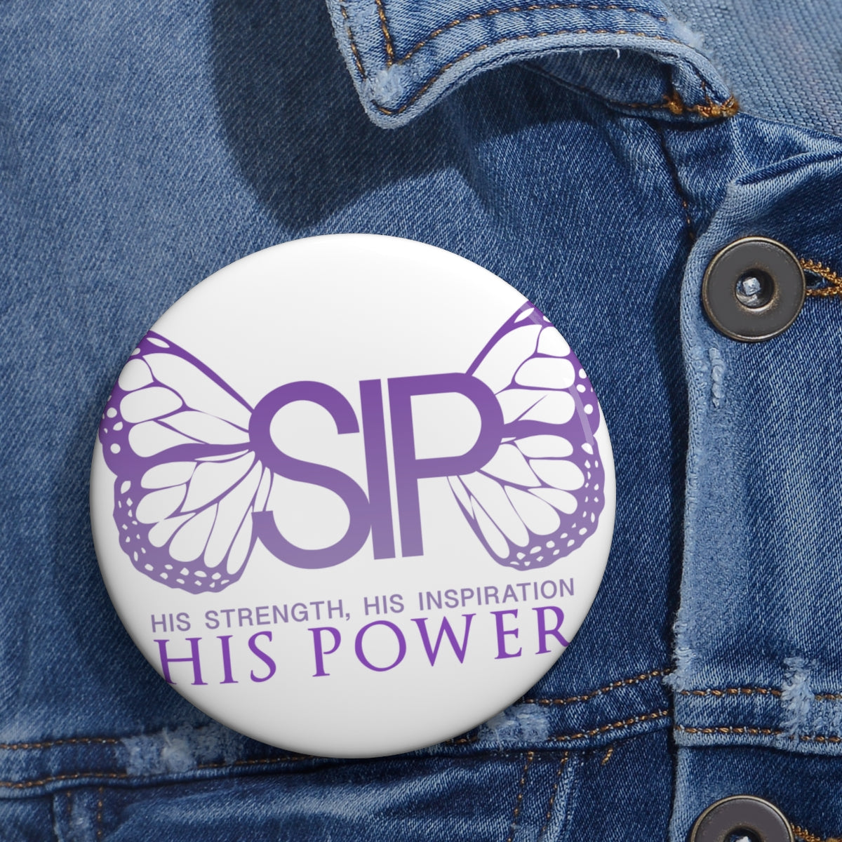 Custom Pin Buttons