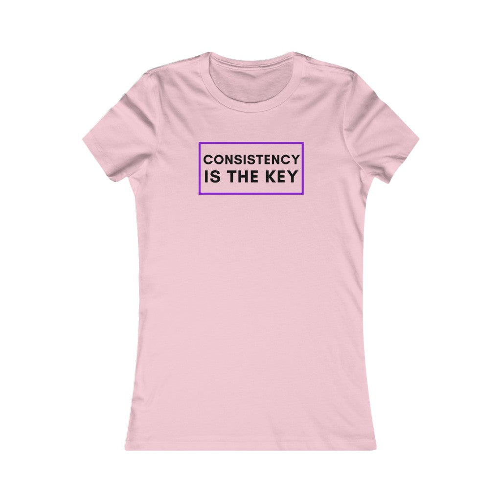 Women's Favorite Consistency is the Key Tee