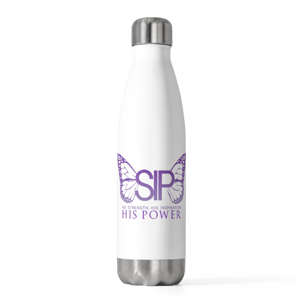 20oz Insulated Strength Inspiration Power Bottle